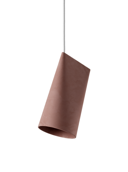 MOEBE keramiek hang lamp Terracotta smal