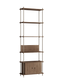 MOEBE planken kast systeem s.255.1.B eiken warm grijs kastjes