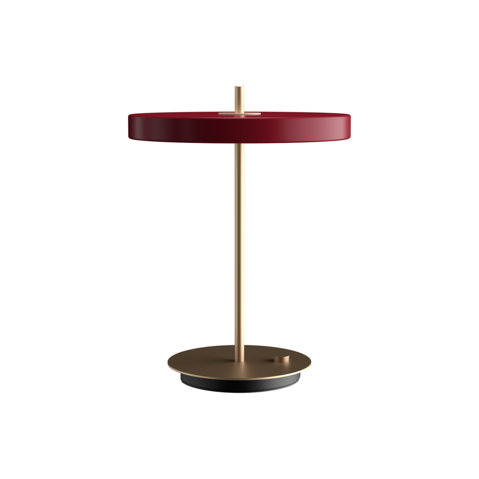 UMAGE lamp staand asteria nuance ruby rodd