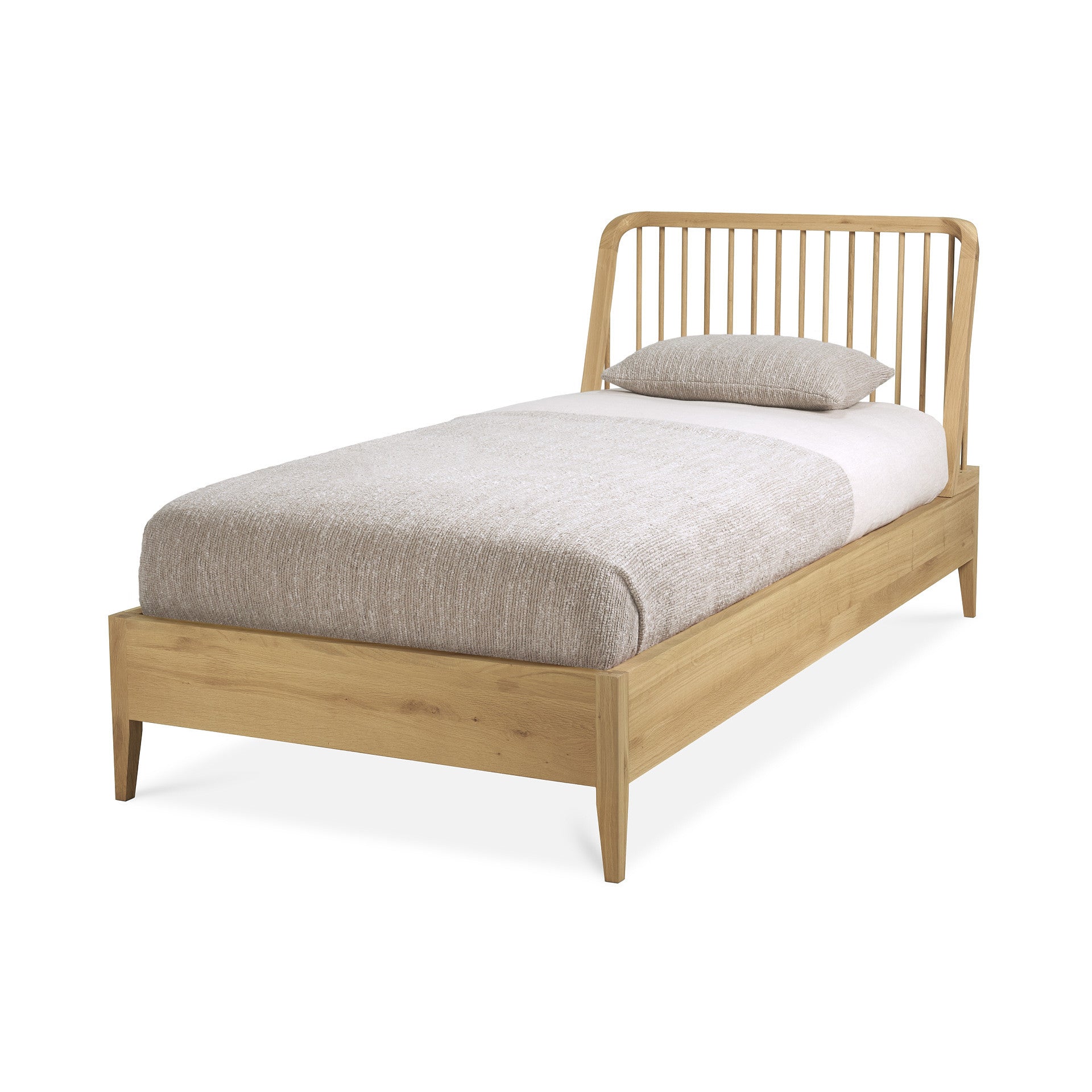 ethnicraft 51251 Spindle Bed 90cm eiken