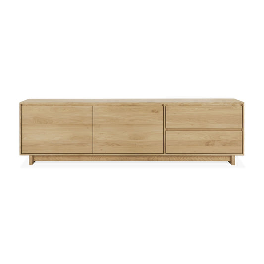 ethnicraft 51453 tv meubel Wave van massief eikenhout