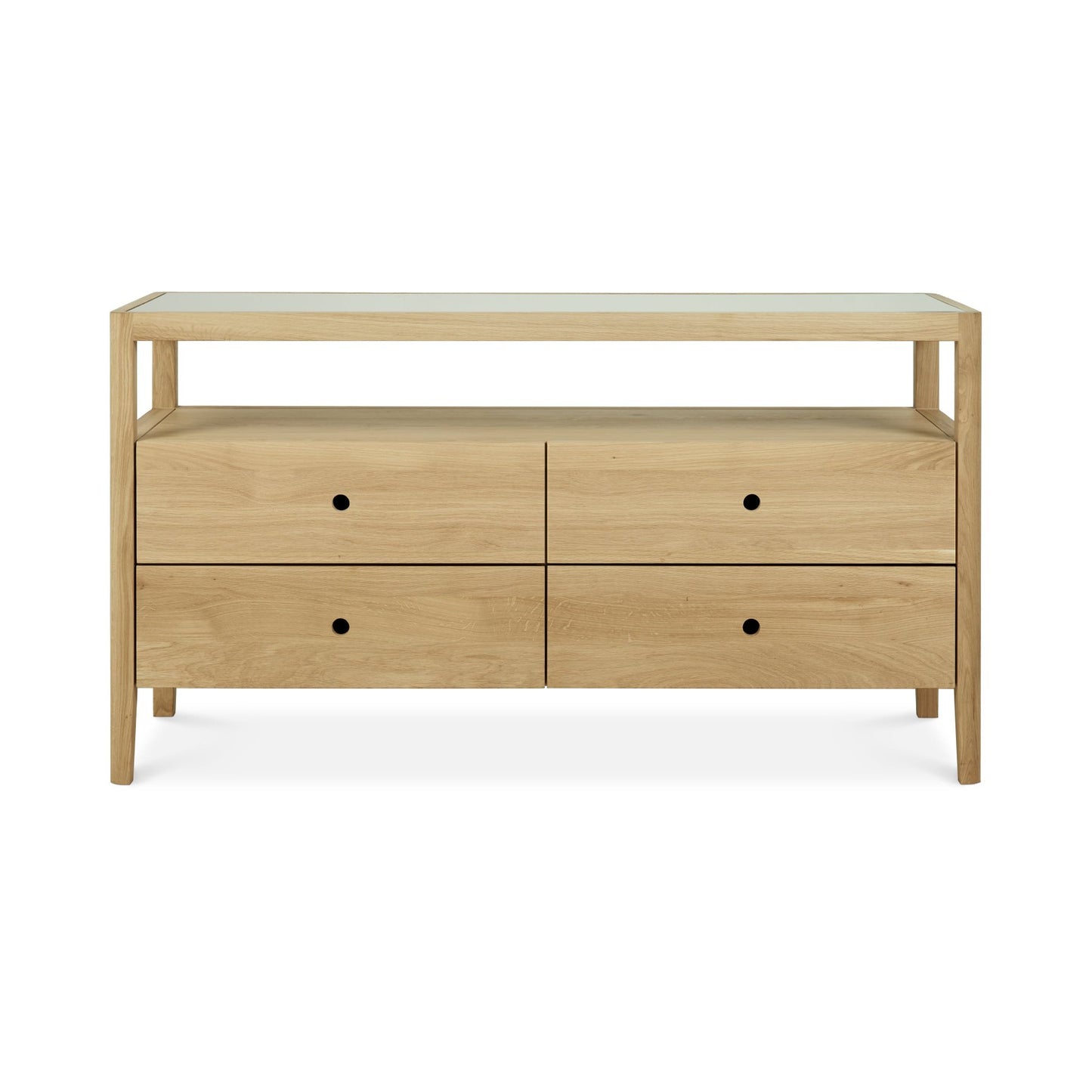 Ethnicraft dressoir Spindle ladekast eiken