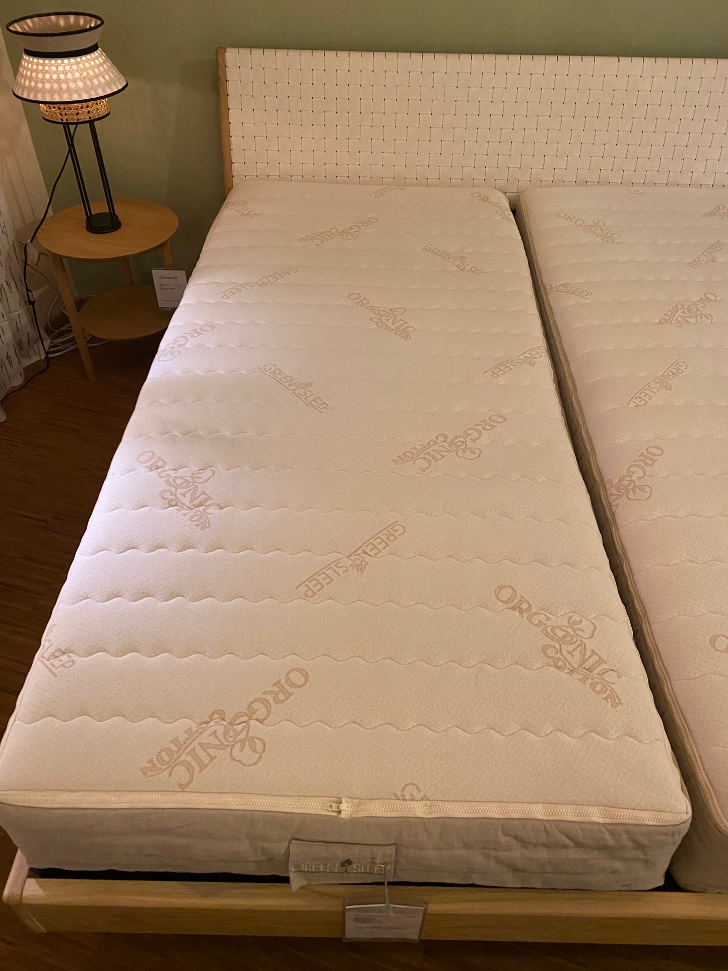 Showroommodel Greensleep natuurlatex matras Tradition Lana 23cm. 90x200 ORTHO