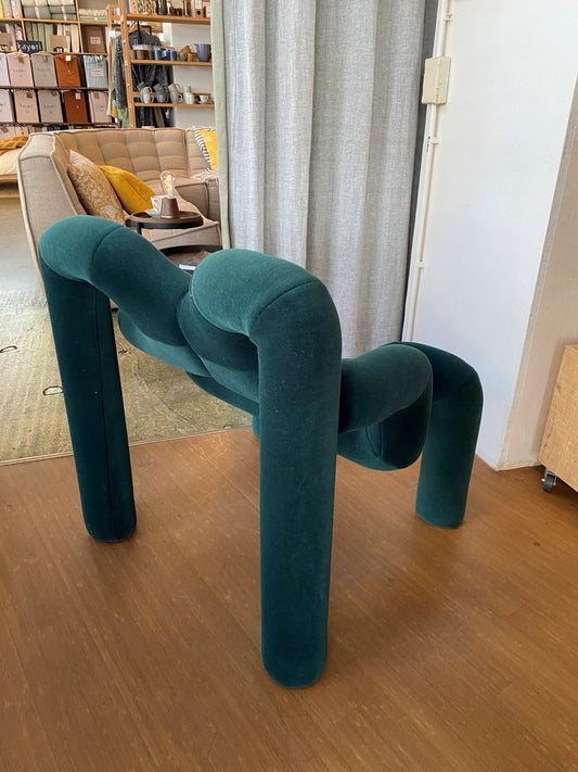 Showroom model Varier design armchair Ekstrem Gentle green