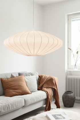 Watt&Veke hanglamp Ellipse 65 katoen